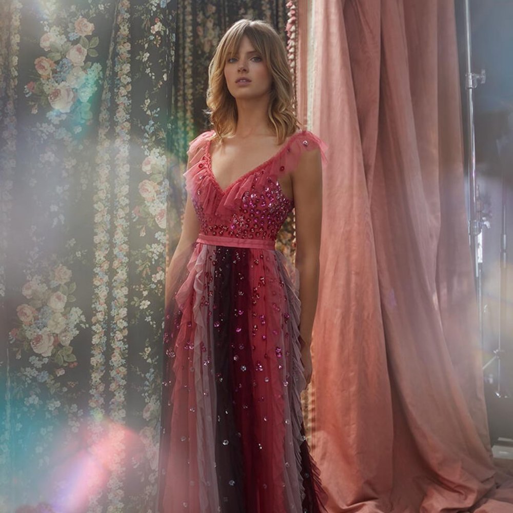 BHLDN Needle & Thread Dress Gown size US 10 $629